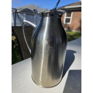 VTG Hormel Hotel Medusa‎ Stainless Steel Coffee Carafe Island Corp Pakistan 10"